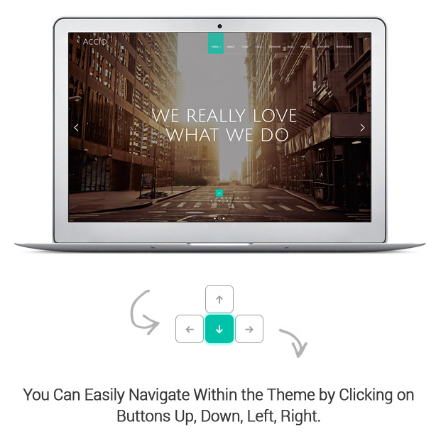 Accio | Responsive Onepage Parallax Site Template
